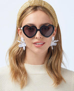 Pearl Sweetheart Sunglasses