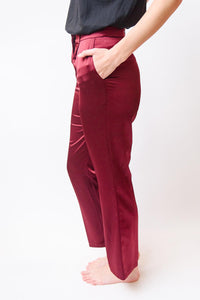 Glenda Satin Trouser