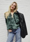 Crosby Blouse, Hunter