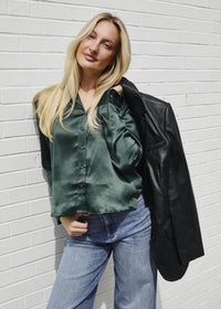 Crosby Blouse, Hunter