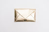 Evie Envelope Clutch, Gold
