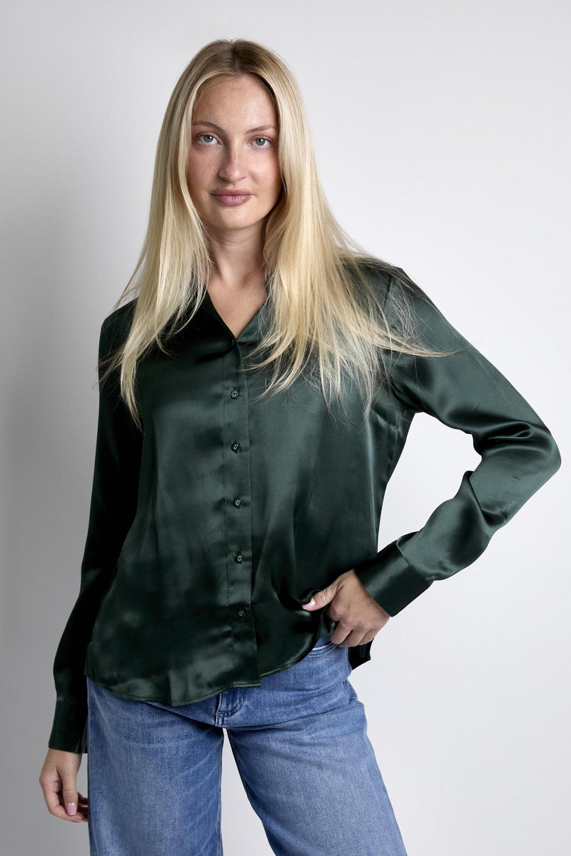 Crosby Blouse, Hunter