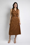 Mae Suede Dress