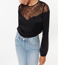 Fern Blouse, Black