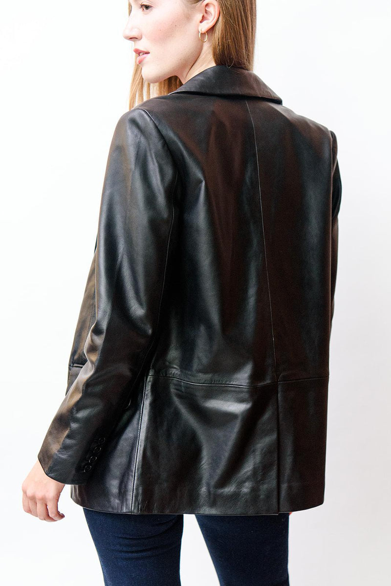 Keeley Leather Blazer