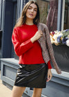 Paulvar Red Pullover