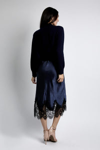 Navy Sweater Dress