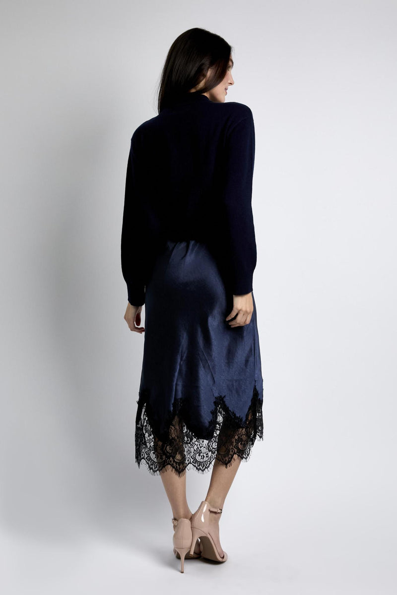 Navy Sweater Dress