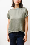 Marie Boxy Crop Tee