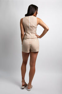 Gingham Top
