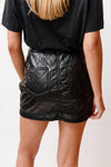 Macy Vegan Leather Skirt