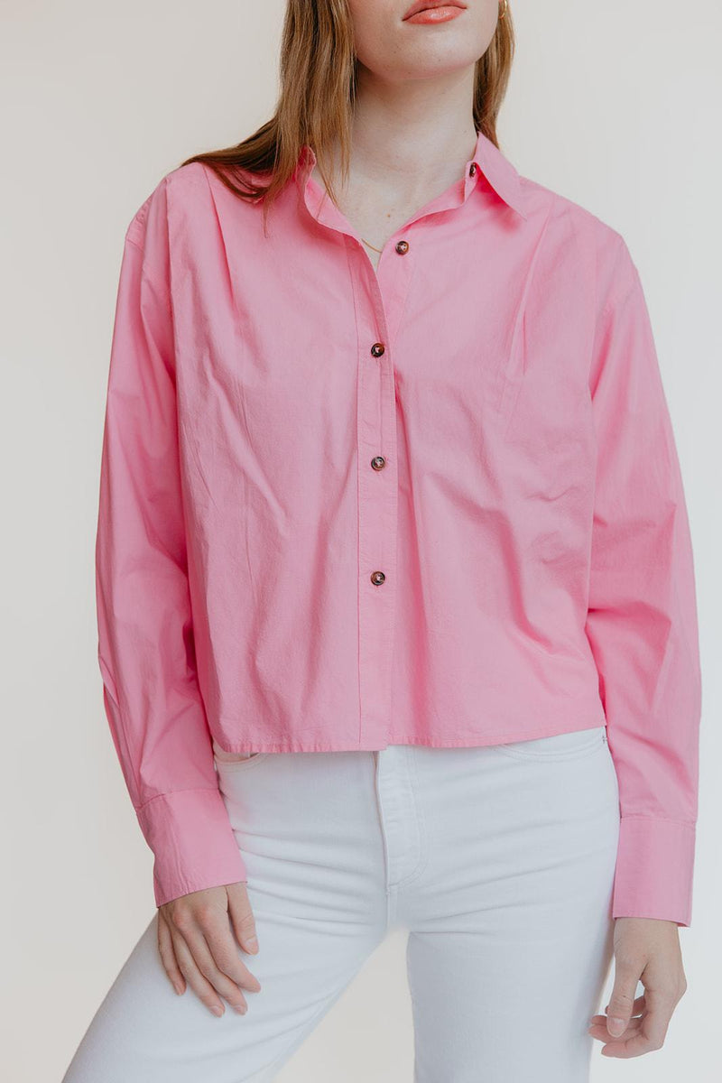 Oceane Pleated Shirt