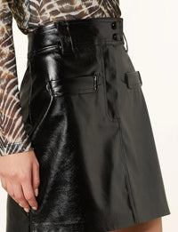 Frankie Leather Mini Skirt