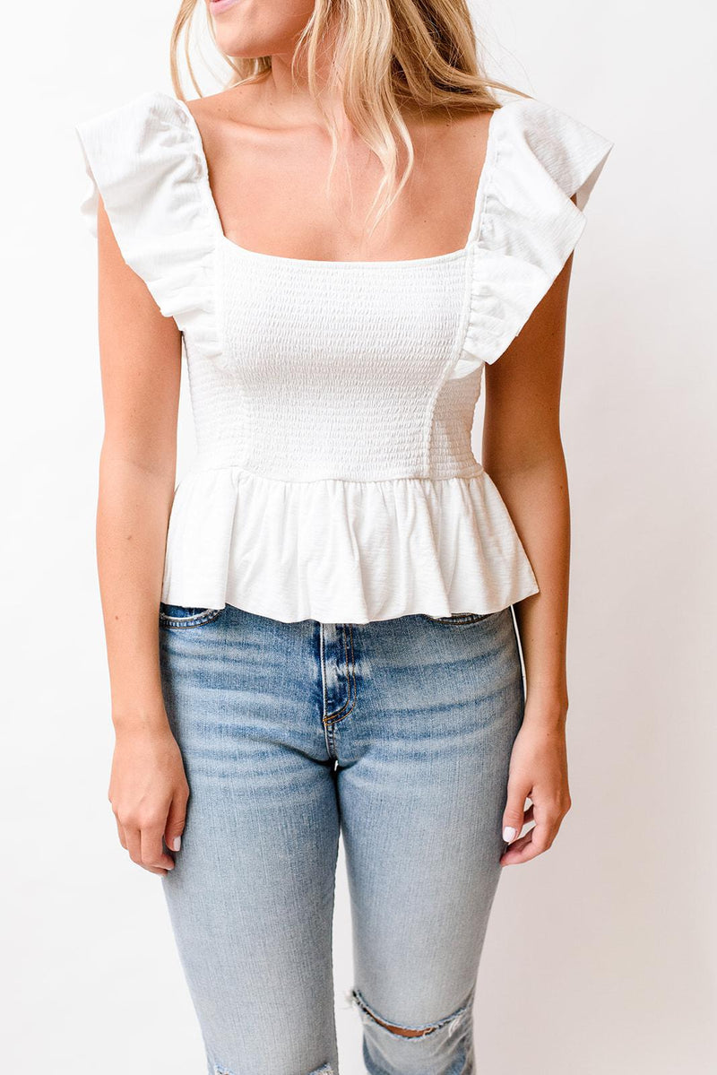 Jenny Ruffle Tank